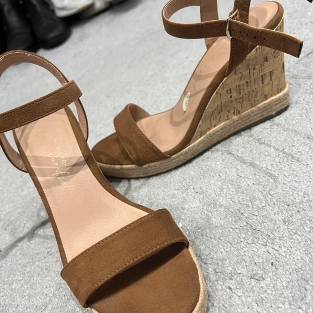 New Look Brown Wedge Sandals